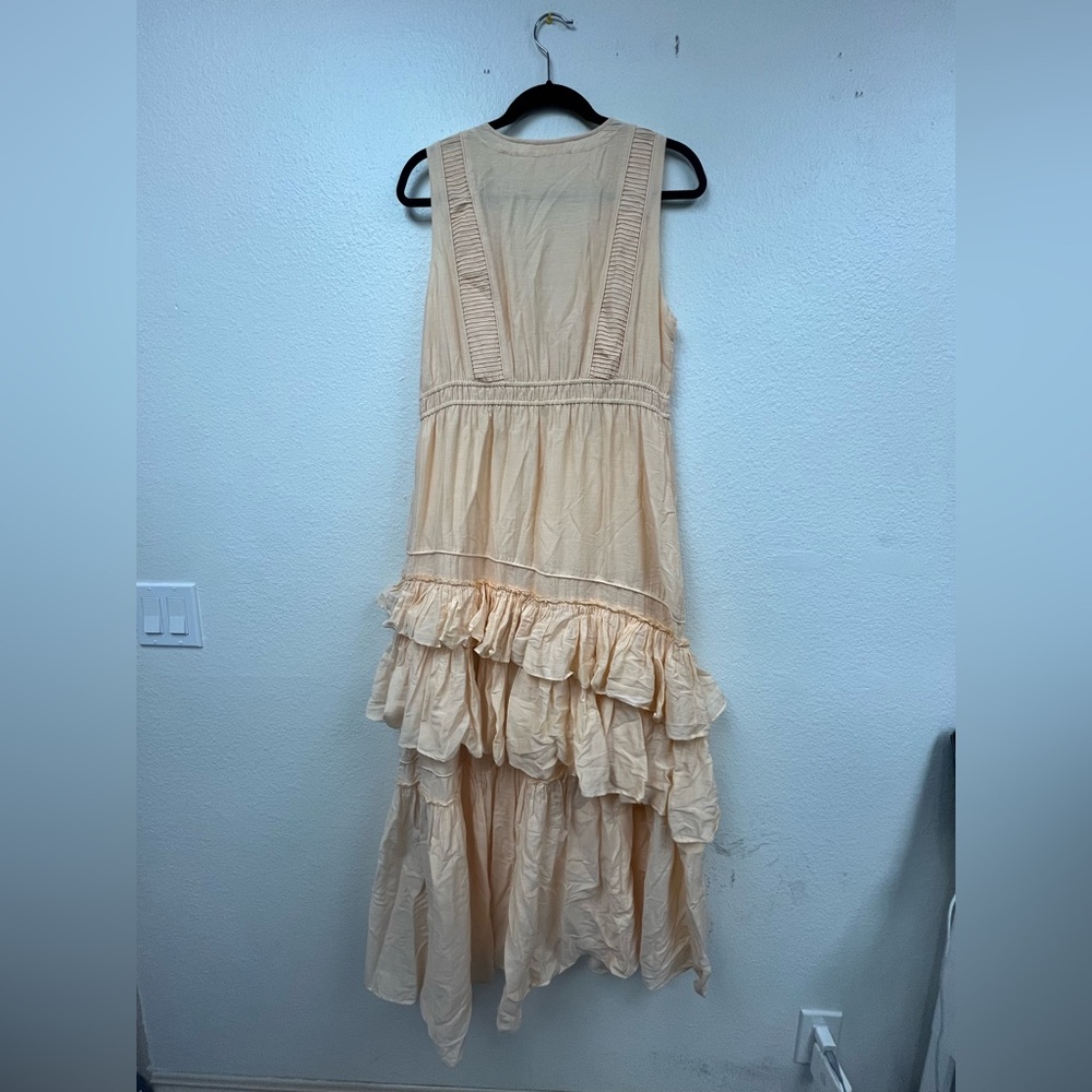 Pretty Feminine LoveShackFancy Maxi Dress Bohemian Country Cottage Endless Style - Picture 5 of 7